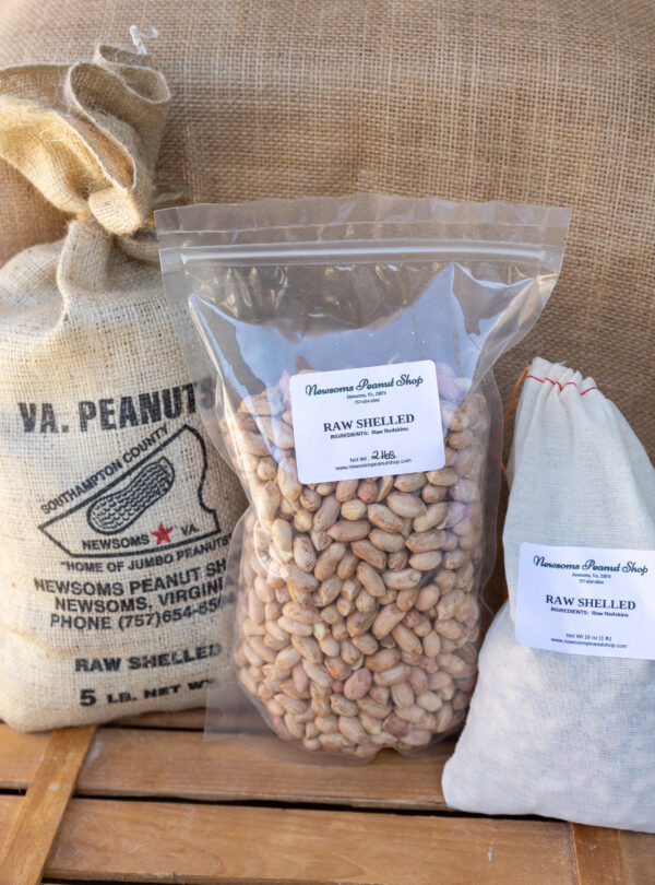 Raw Shelled Virginia Peanuts