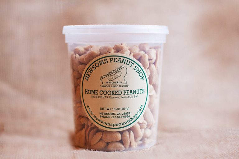 Salted Home-Cooked Virginia Peanuts | Newsoms Peanut Shop